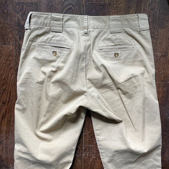 Vince Womens Classic Chino Stretch Khaki Mid Rise Pants-Size 6 - Picture 5 of 11